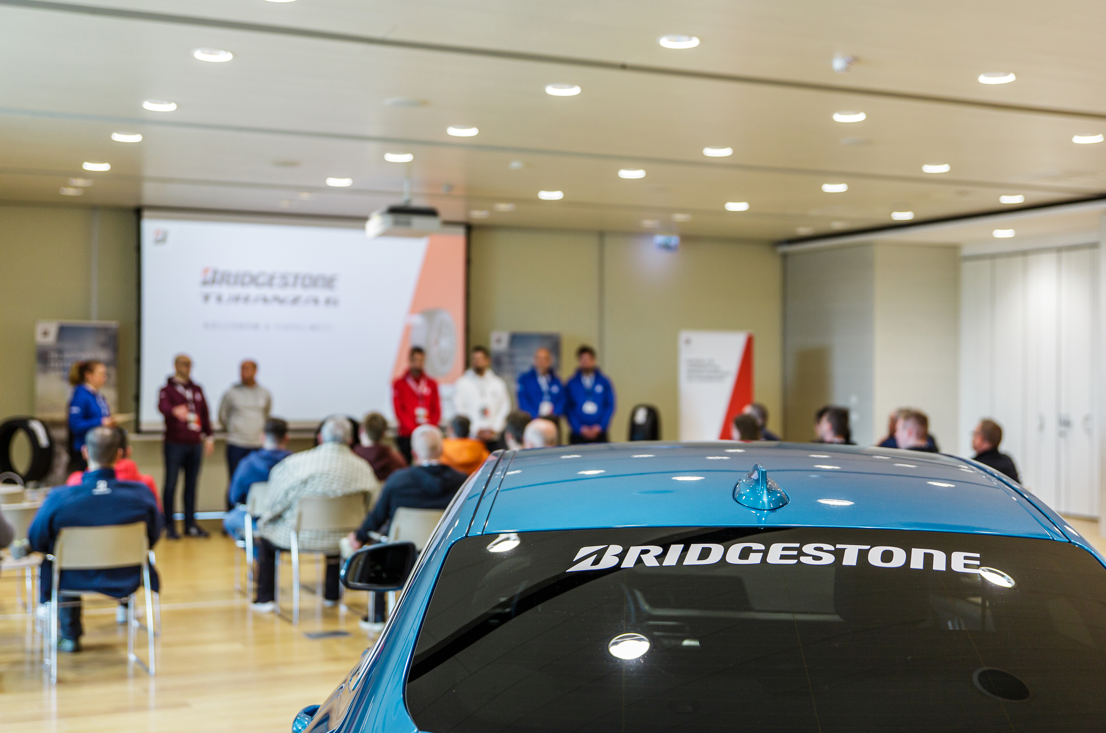 Bridgestone at the AVL ZalaZONE Event Center