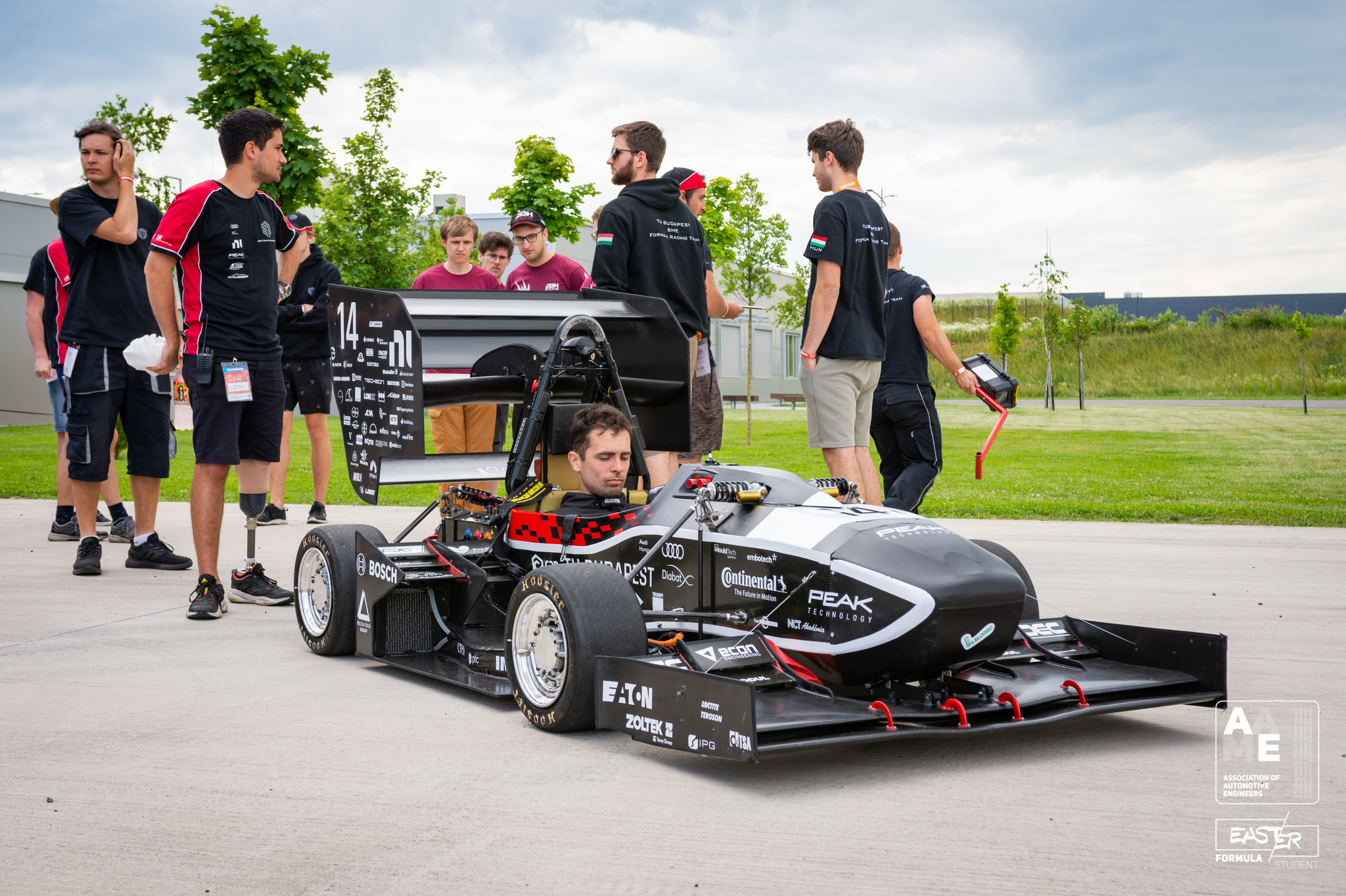 BME's Team at FS Easter in AVL ZalaZONE